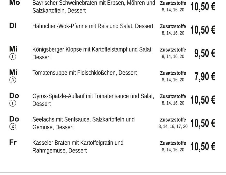 Mittagstisch KW37 08.09. – 12.09.2025