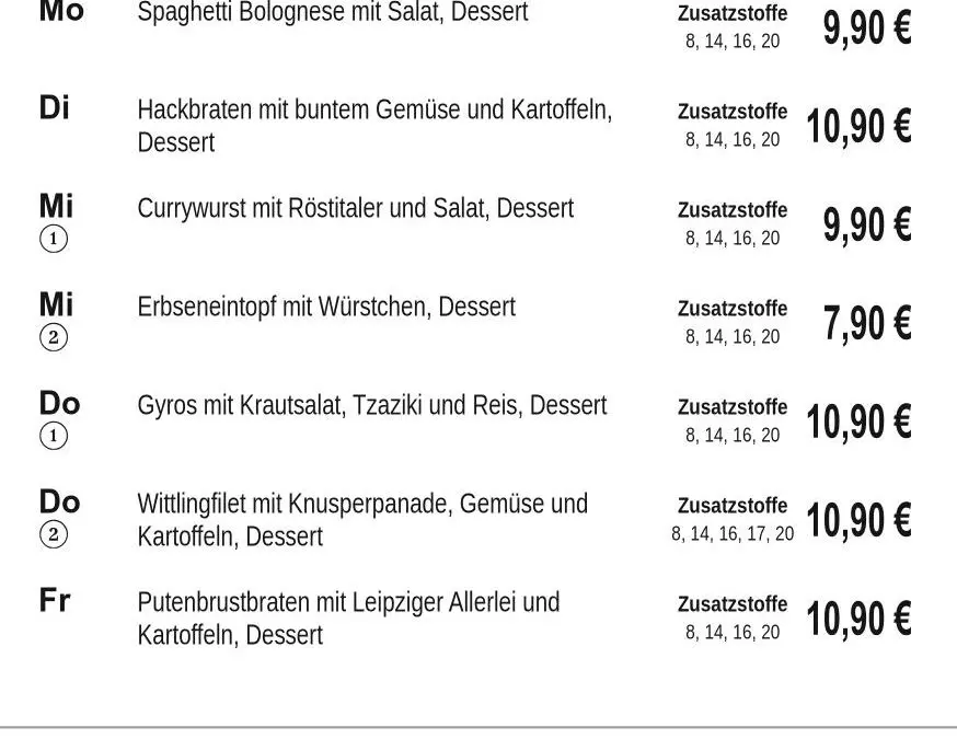 Mittagstisch KW24 08.06. – 12.06.2026