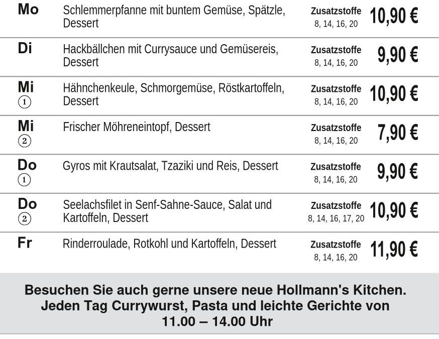 Mittagstisch KW37 07.09. – 11.09.2026